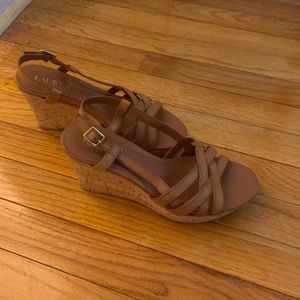 Ralph Lauren platform sandals